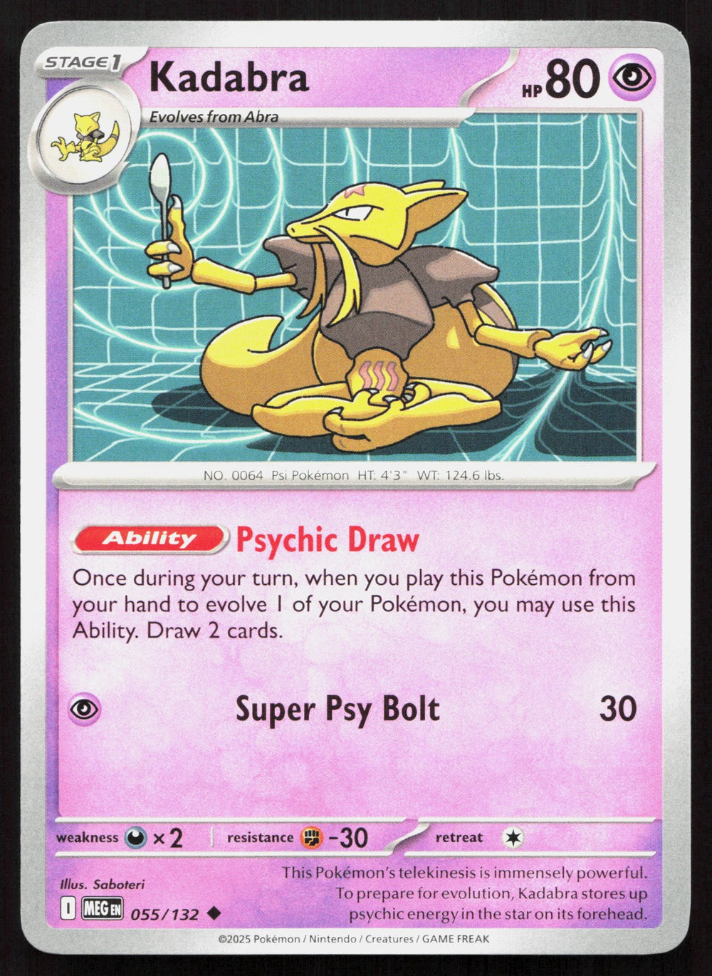 Kadabra ME01: Mega Evolution 055/132