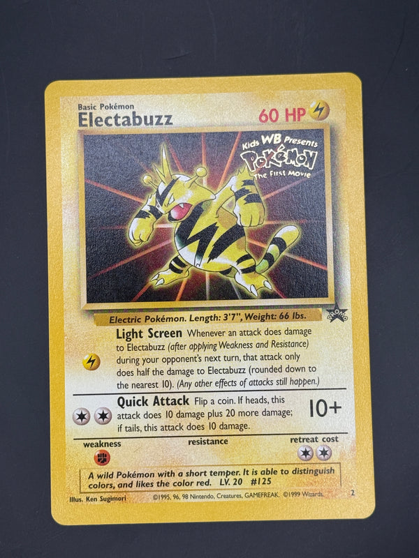 Electabuzz Promo Black Star Promo 2