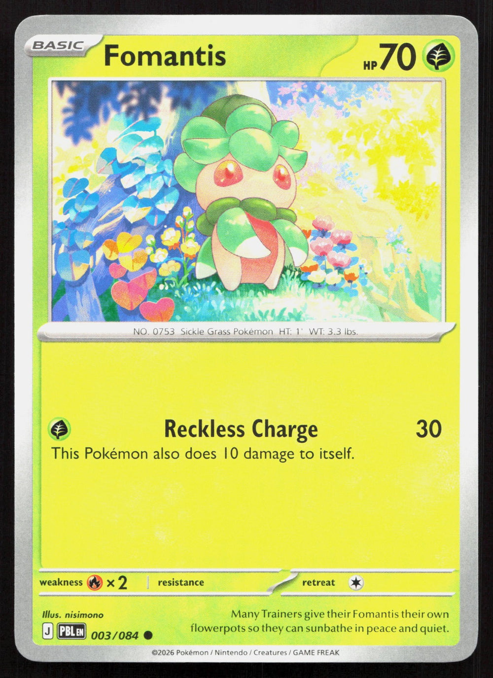 Fomantis ME05: Pitch Black 003/084