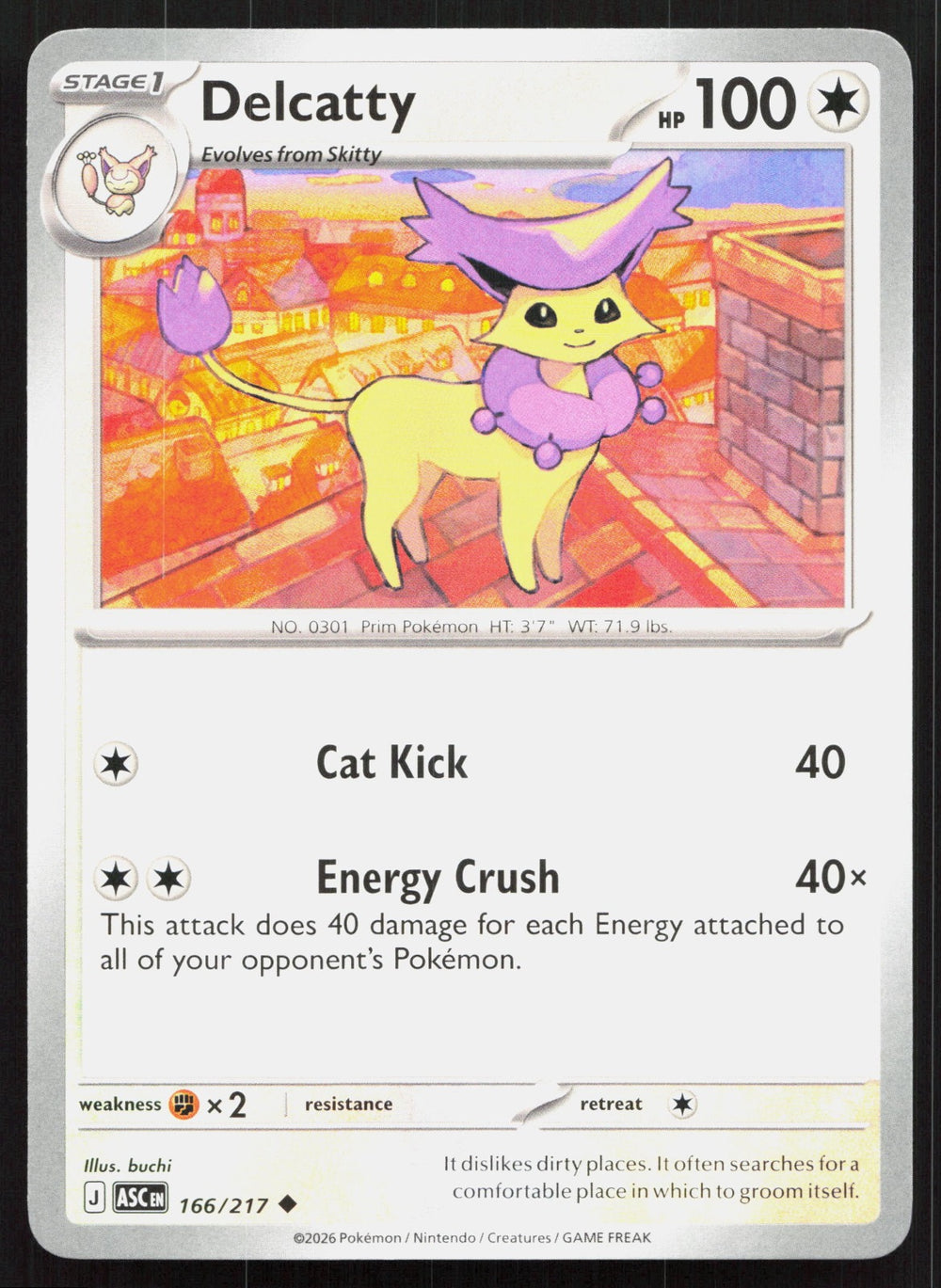 Delcatty ME: Ascended Heroes 166/217