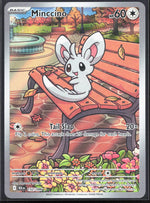 Minccino Illustration Rare SV: Black Bolt 152/086