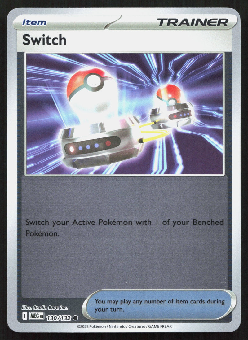 Switch Reverse Holo ME01: Mega Evolution 130/132