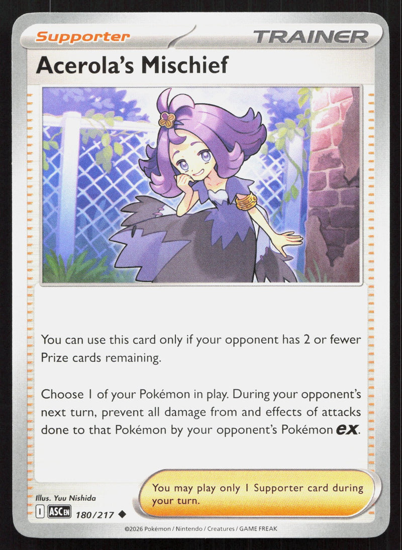 Acerola's Mischief ME: Ascended Heroes 180/217