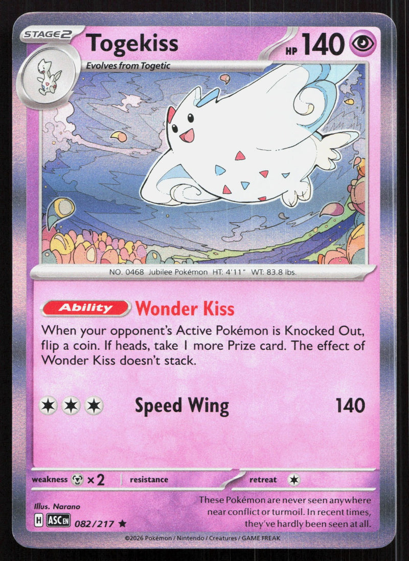 Togekiss Holo ME: Ascended Heroes 082/217