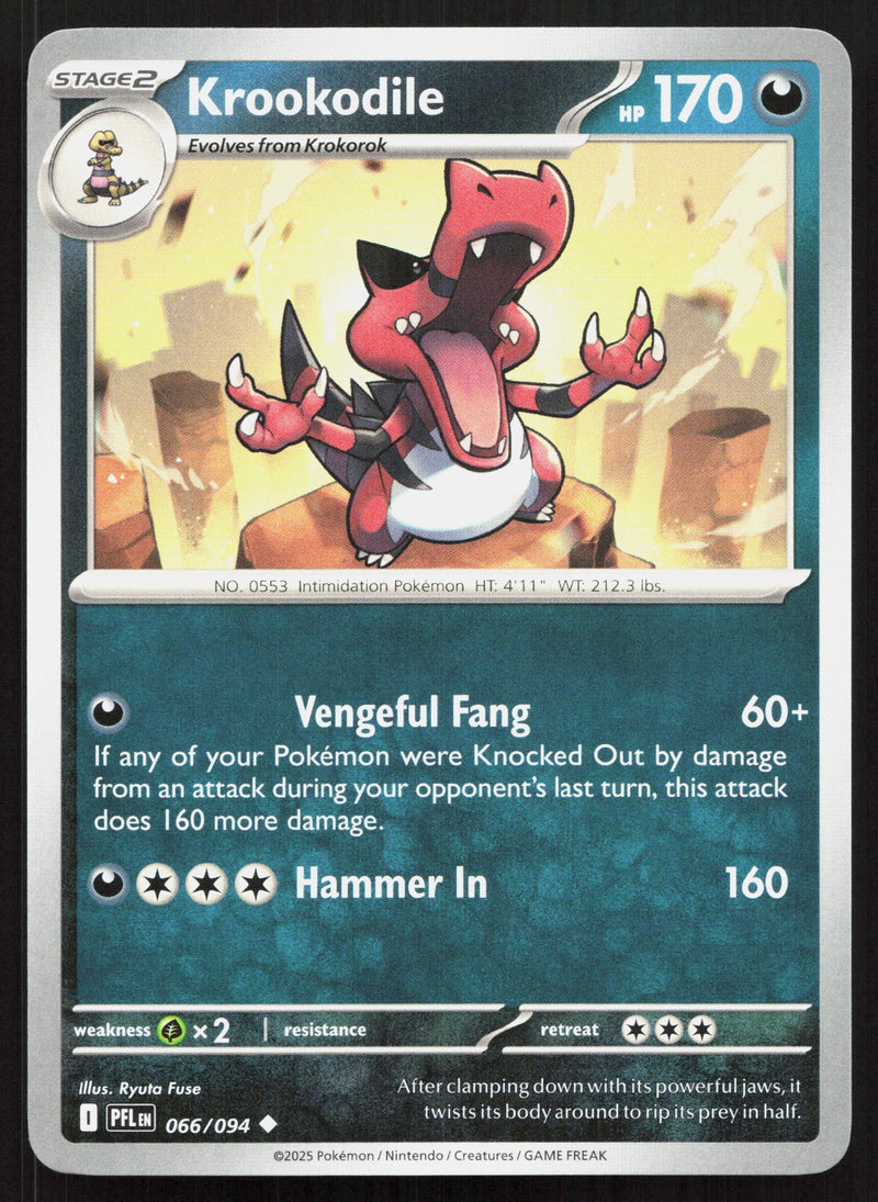 Krookodile ME02: Phantasmal Flames 066/094