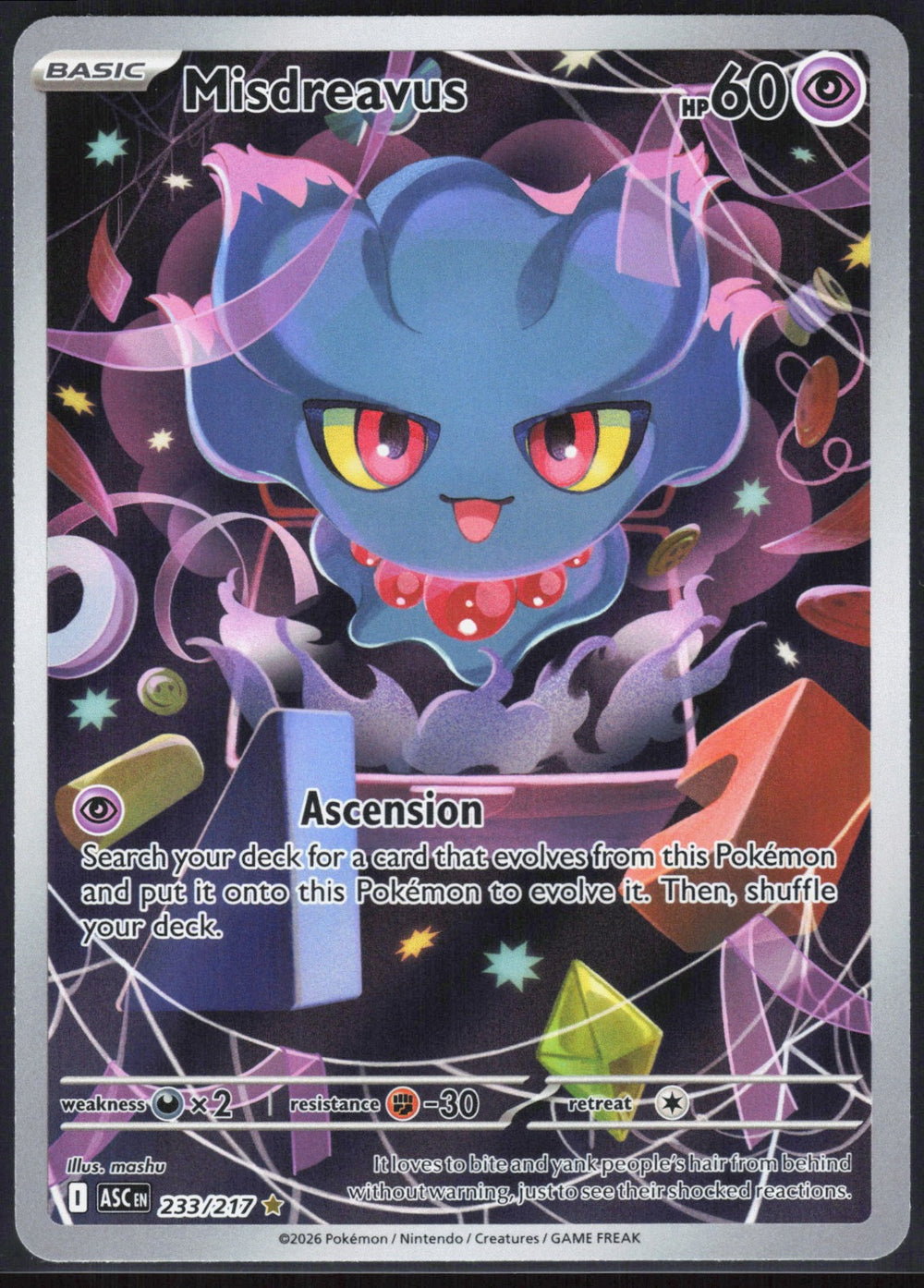 Misdreavus ME: Ascended Heroes 233/217
