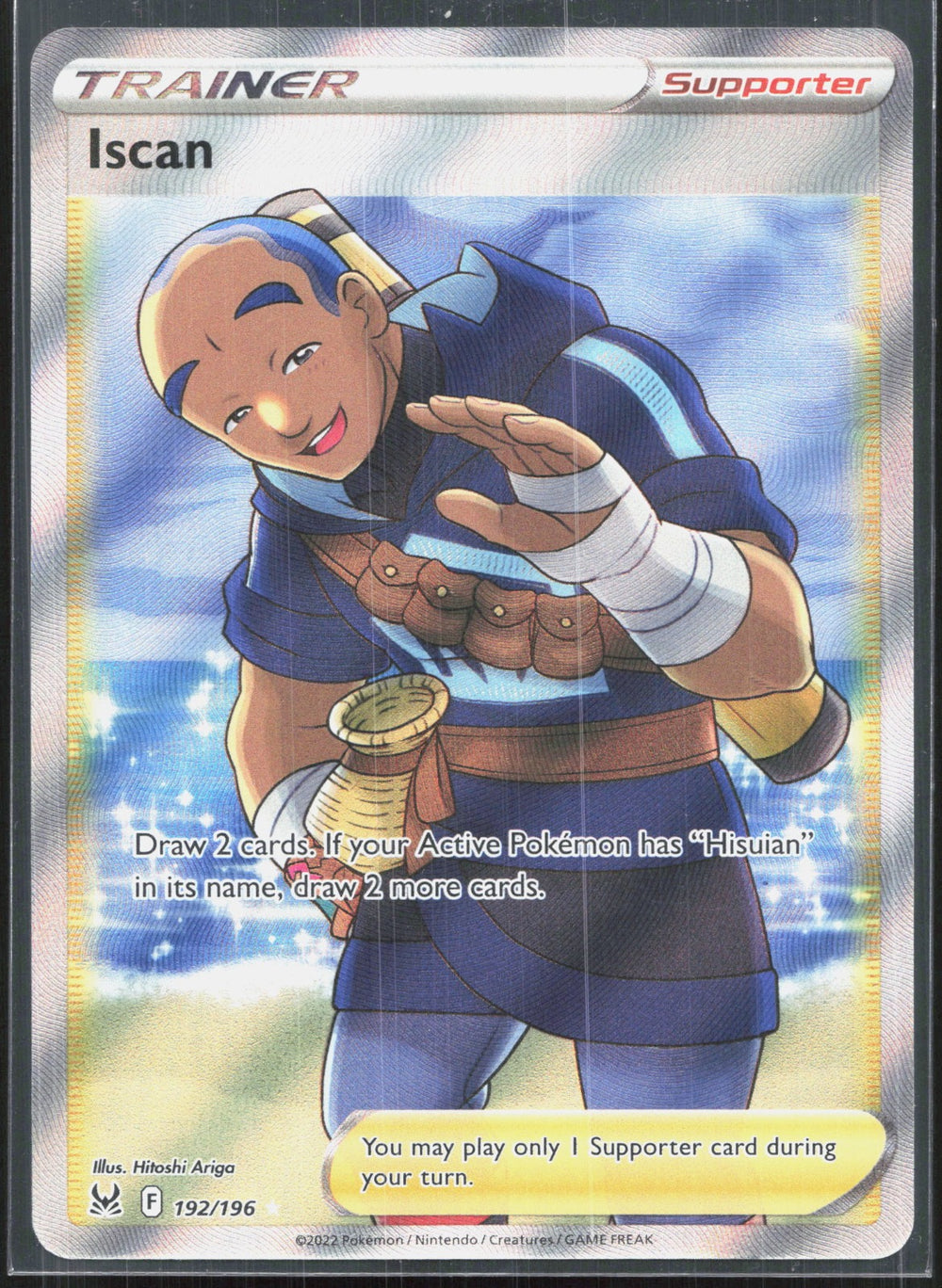 Iscan (Full Art) Ultra Rare SWSH11: Lost Origin 192/196