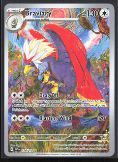 Braviary Illustration Rare SV08: Surging Sparks 214/191