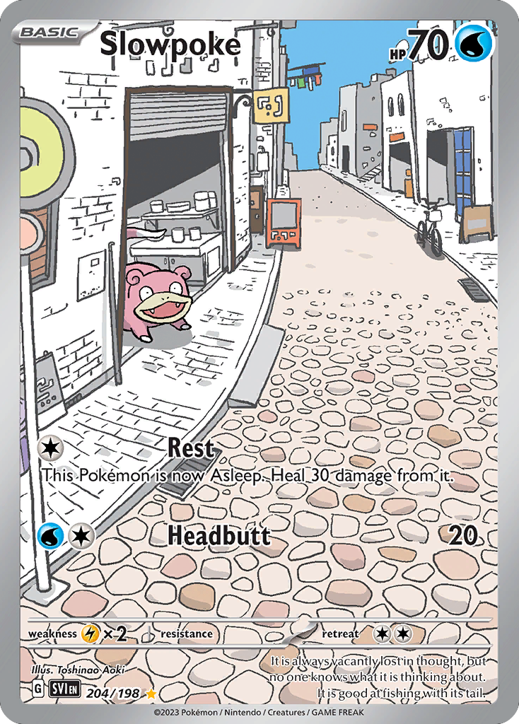 Slowpoke IR 204/198 Scarlet & Violet