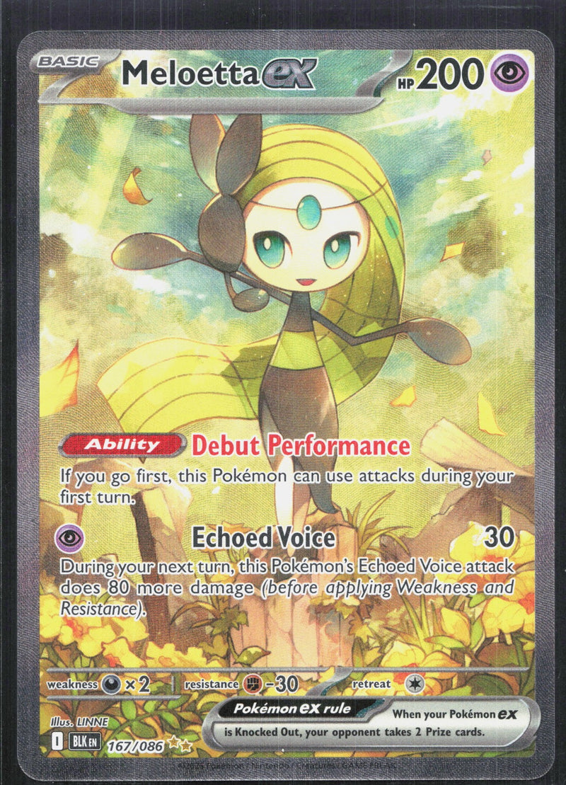 Meloetta ex Special Illustration Rare SV: Black Bolt 167/086