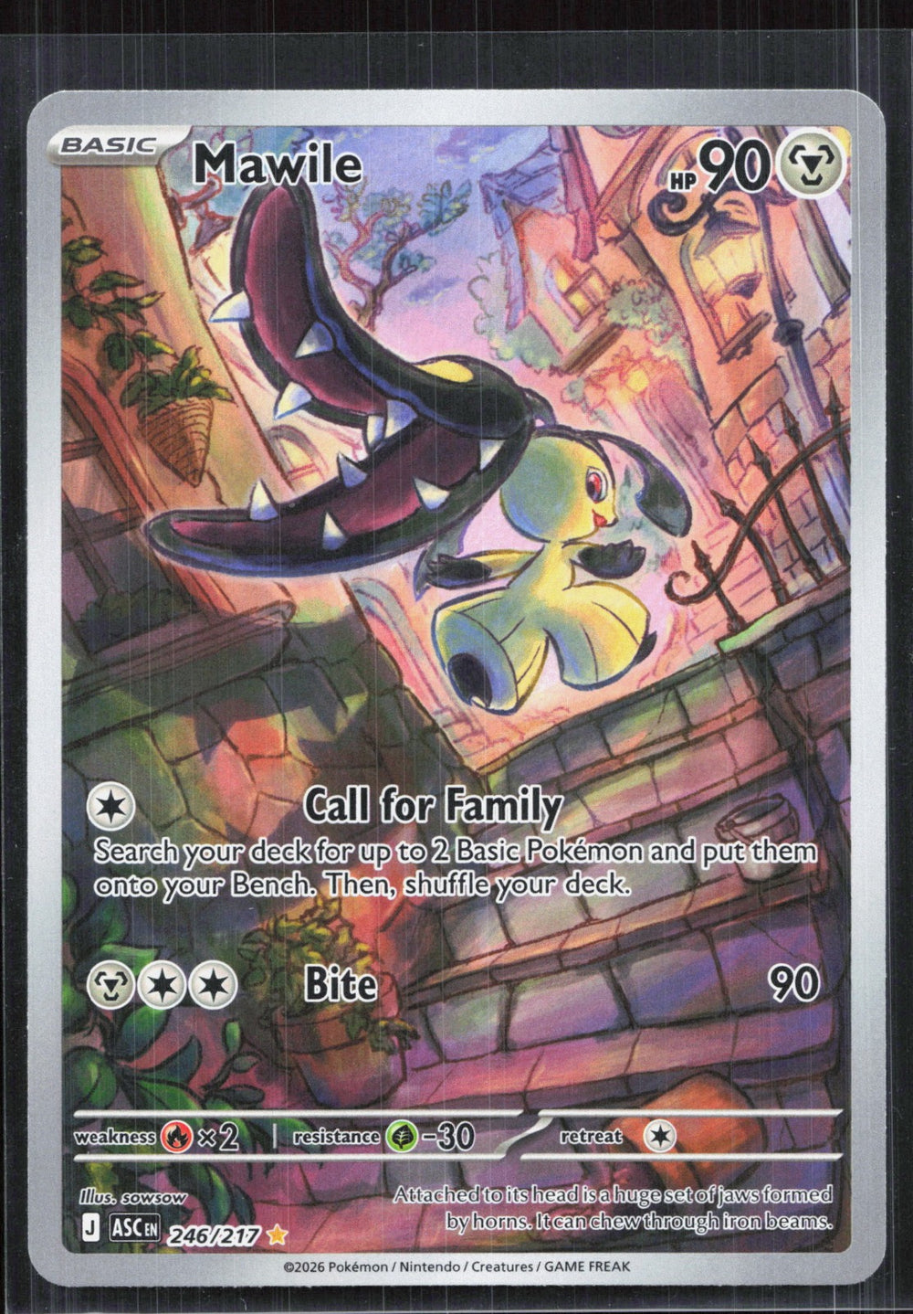 Mawile Illustration Rare ME: Ascended Heroes 246/217