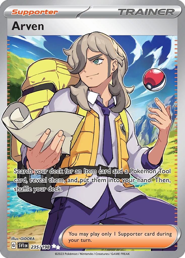 Arven Ultra Rare 235/198 Scarlet & Violet