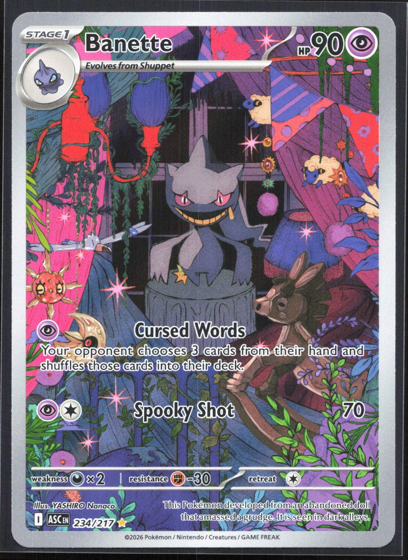 Banette Illustration Rare ME: Ascended Heroes 234/217