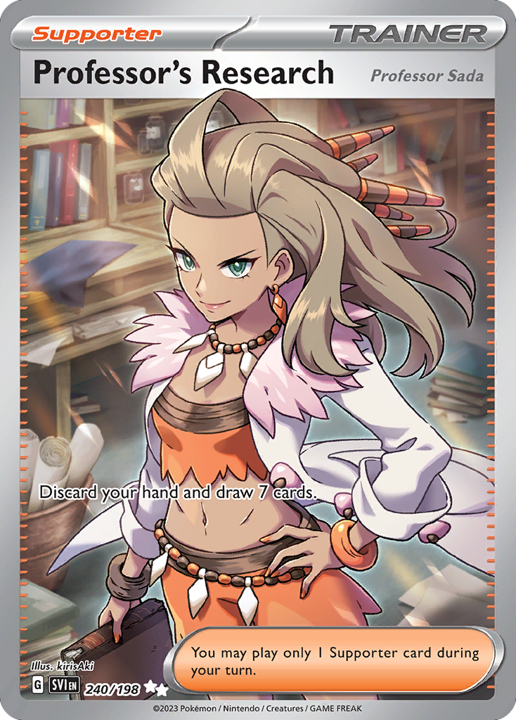 Professor's Research Ultra Rare 240/198 Scarlet & Violet