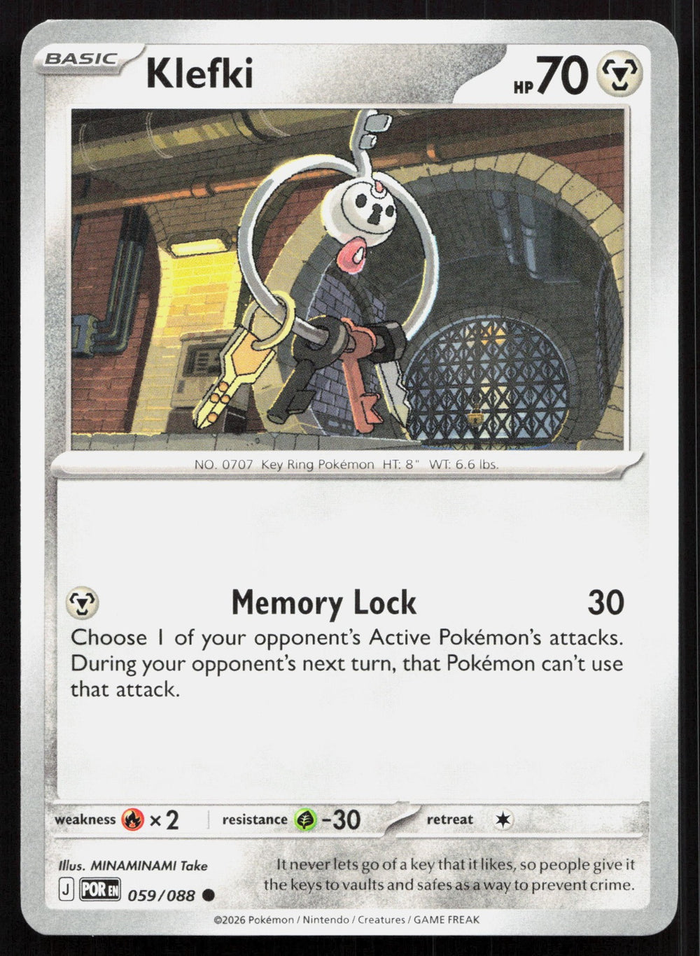 Klefki ME03: Perfect Order 059/088