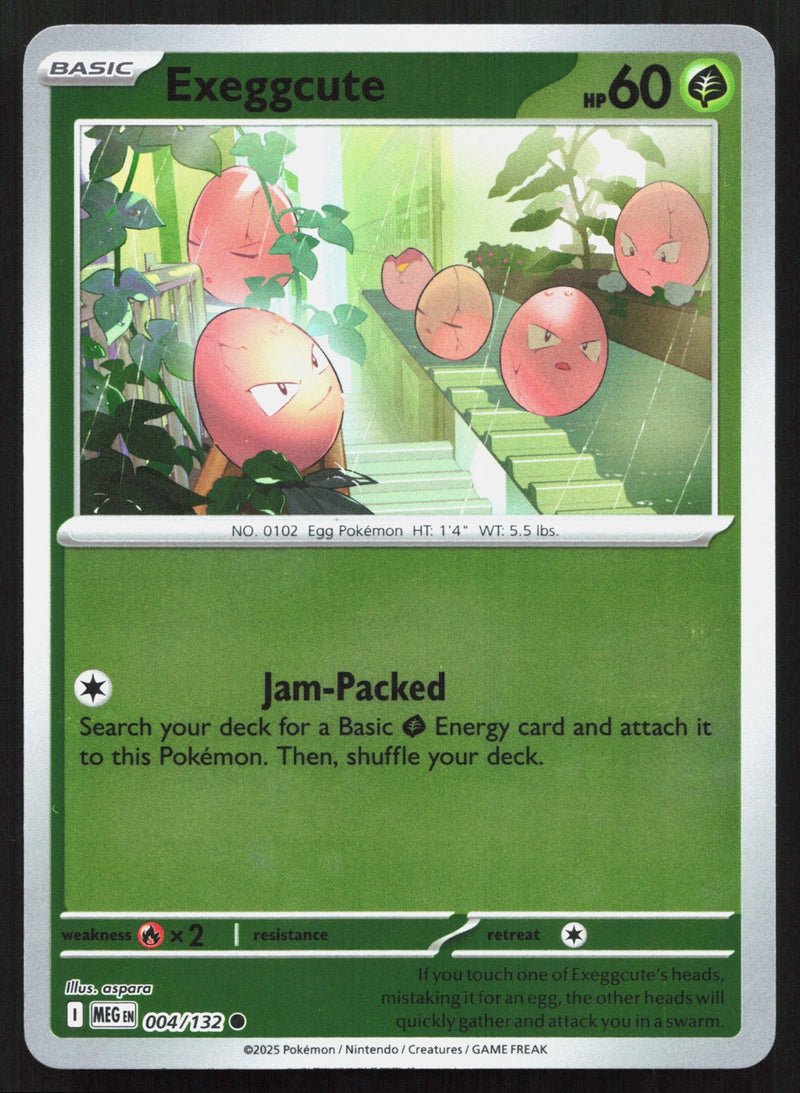 Exeggcute Reverse Holo ME01: Mega Evolution 004/132