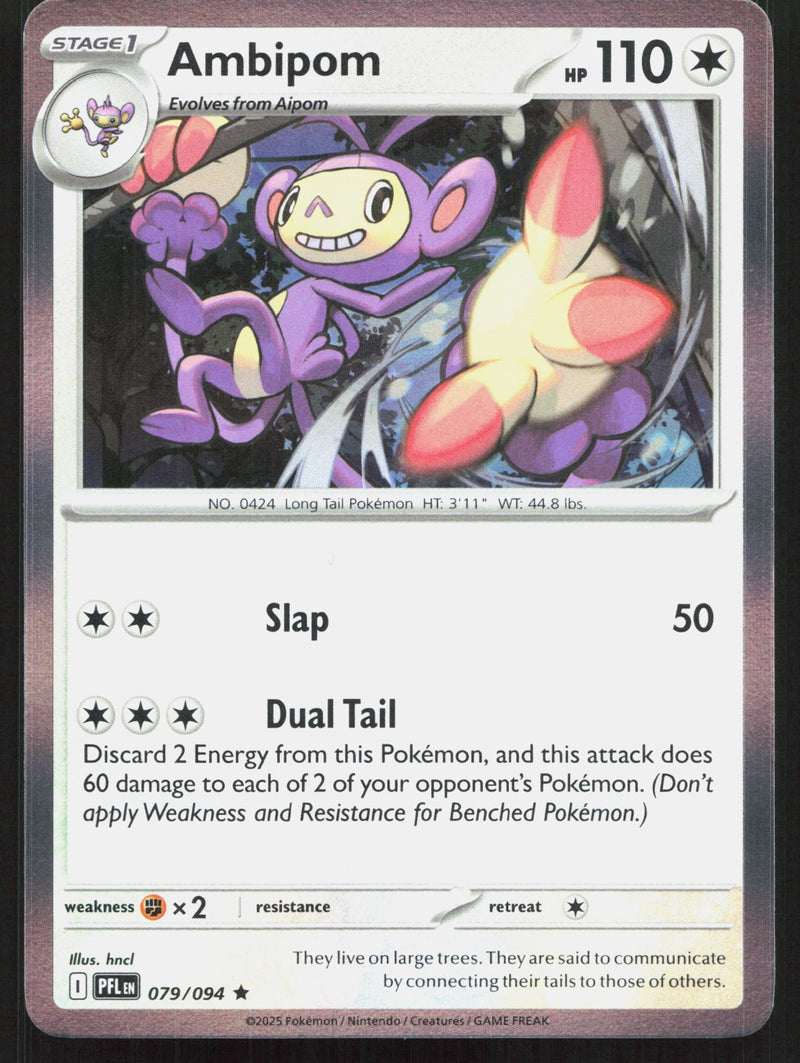Ambipom Holo ME02: Phantasmal Flames 079/094