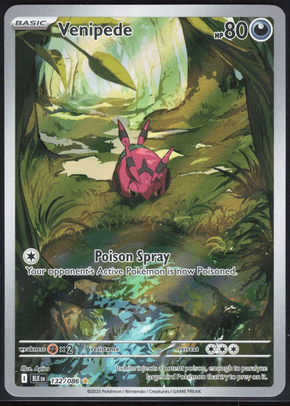 Venipede SV: Black Bolt 132/086
