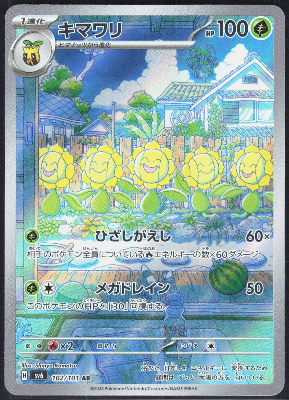 Sunflora SV6: Transformation Mask 102/101