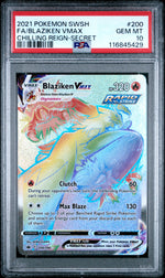 Fa/Blaziken Vmax Chilling Reign-Secret PSA 10 #116845429