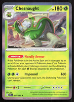 Chesnaught Holo ME04: Chaos Rising 007/086
