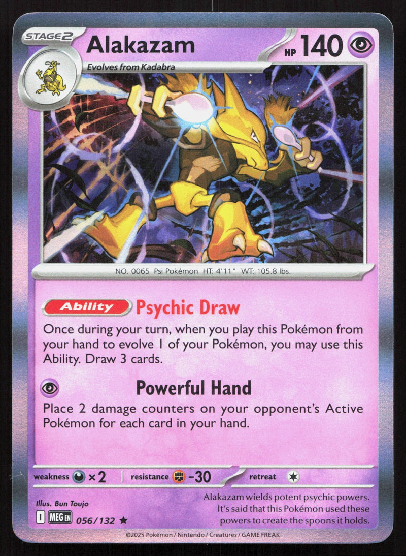 Alakazam Holo ME01: Mega Evolution 056/132
