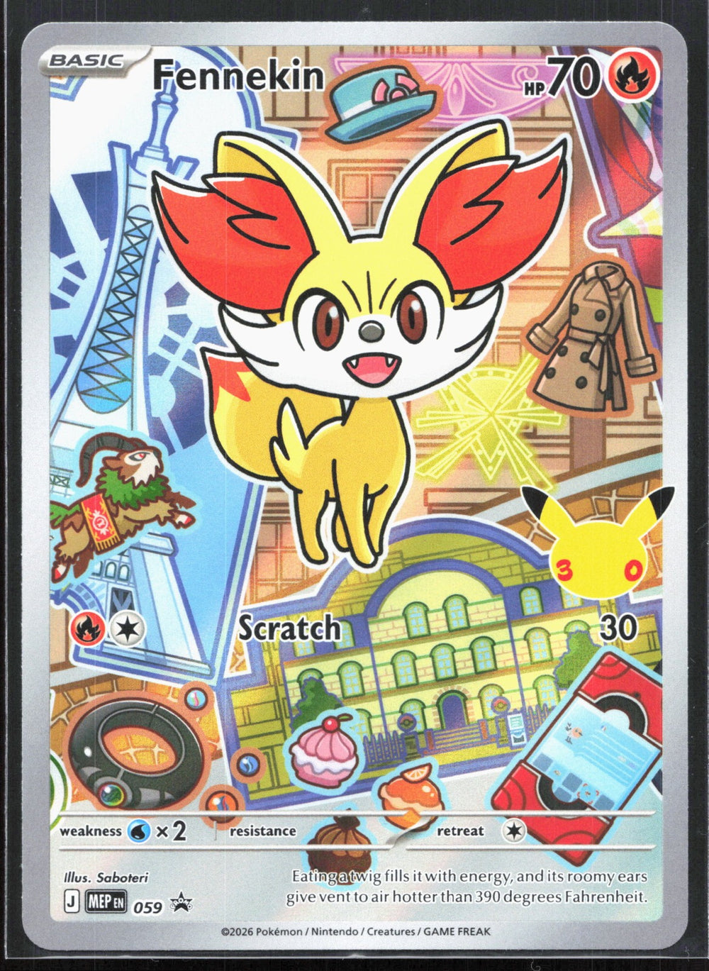 Fennekin Promo ME: Mega Evolution Promo 059