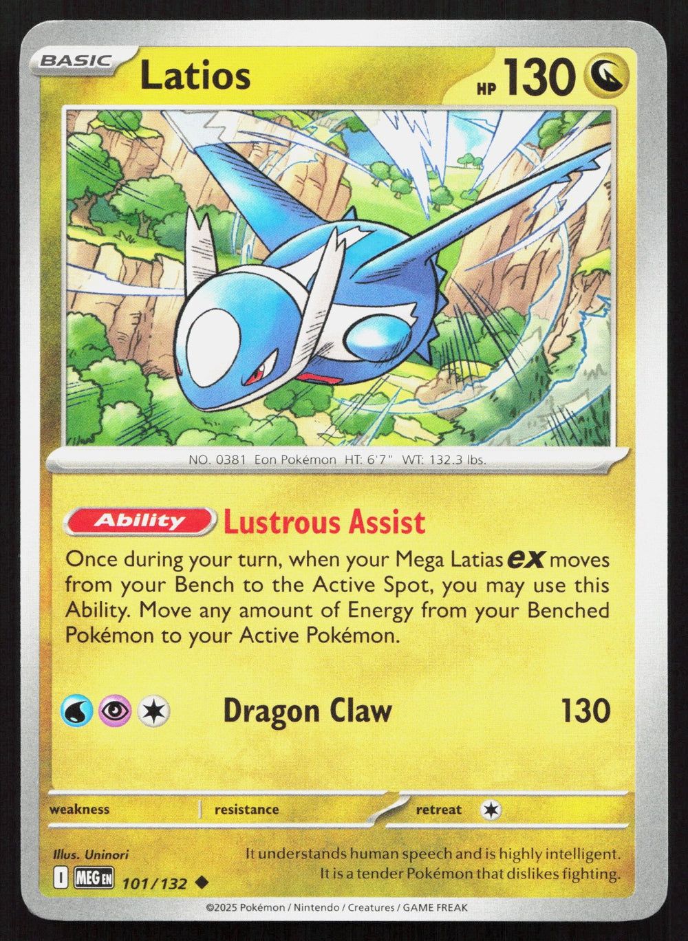 Latios ME01: Mega Evolution 101/132