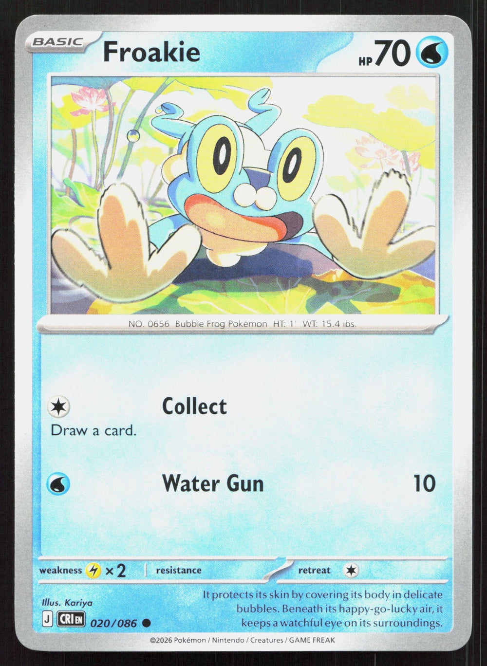 Froakie ME04: Chaos Rising 020/086