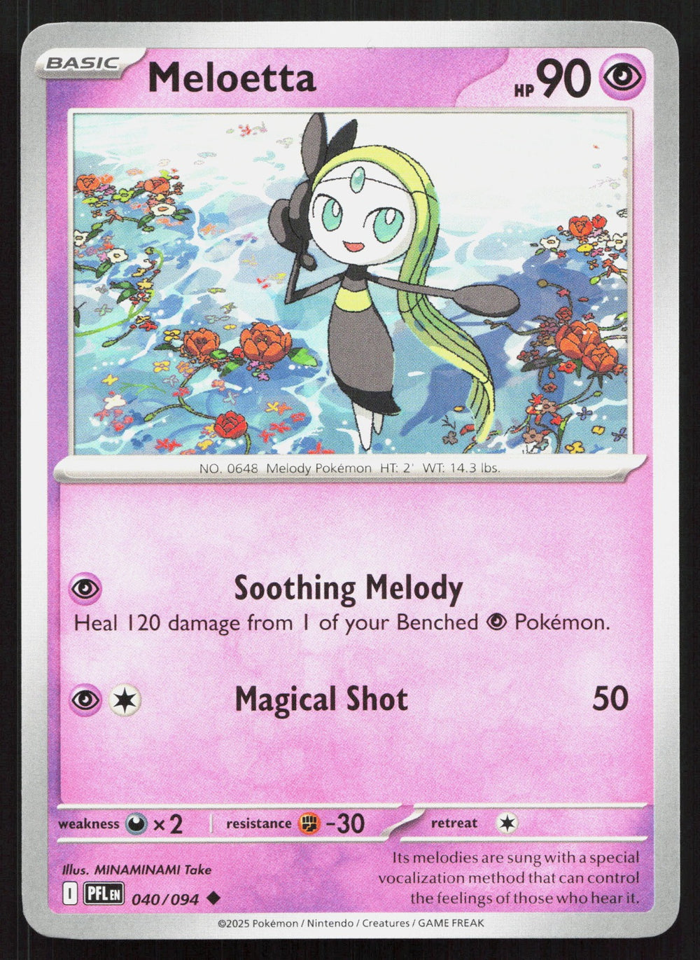 Meloetta ME02: Phantasmal Flames 040/094