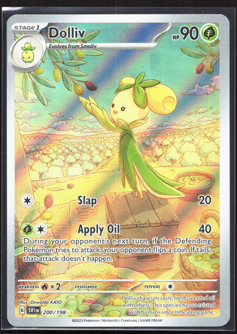 Dolliv Illustration Rare SV01: Scarlet & Violet Base Set 200/198