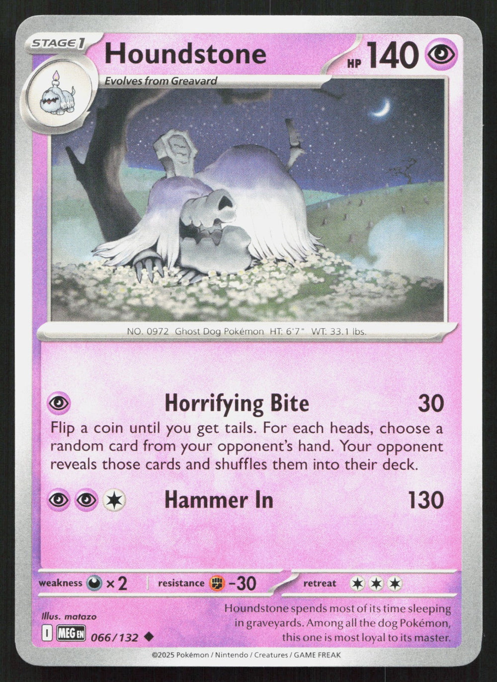 Houndstone ME01: Mega Evolution 066/132