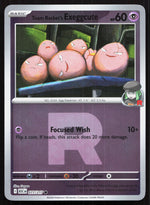 Team Rocket's Exeggcute (Team Rocket) Reverse Holo ME: Ascended Heroes 077/217