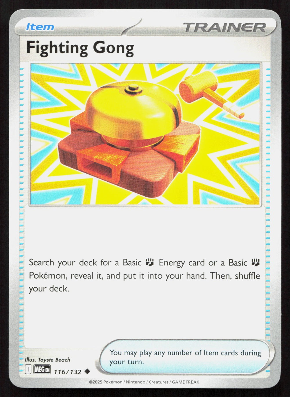 Fighting Gong ME01: Mega Evolution 116/132