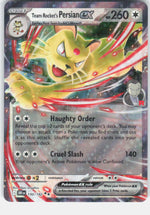 Team Rocket's Persian ex SV10: Destined Rivals 150/182