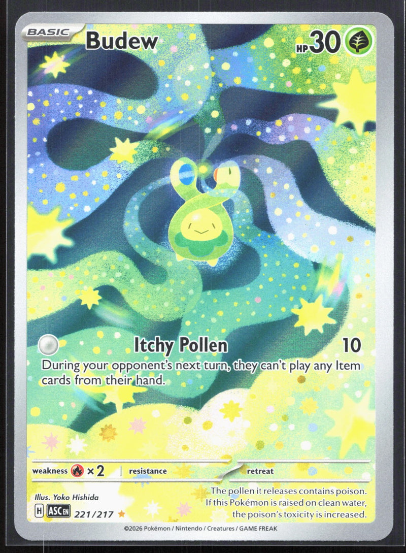 Budew Illustration Rare ME: Ascended Heroes 221/217