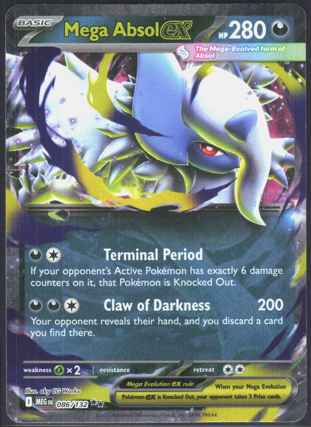 Mega Absol ex ME01: Mega Evolution 086/132