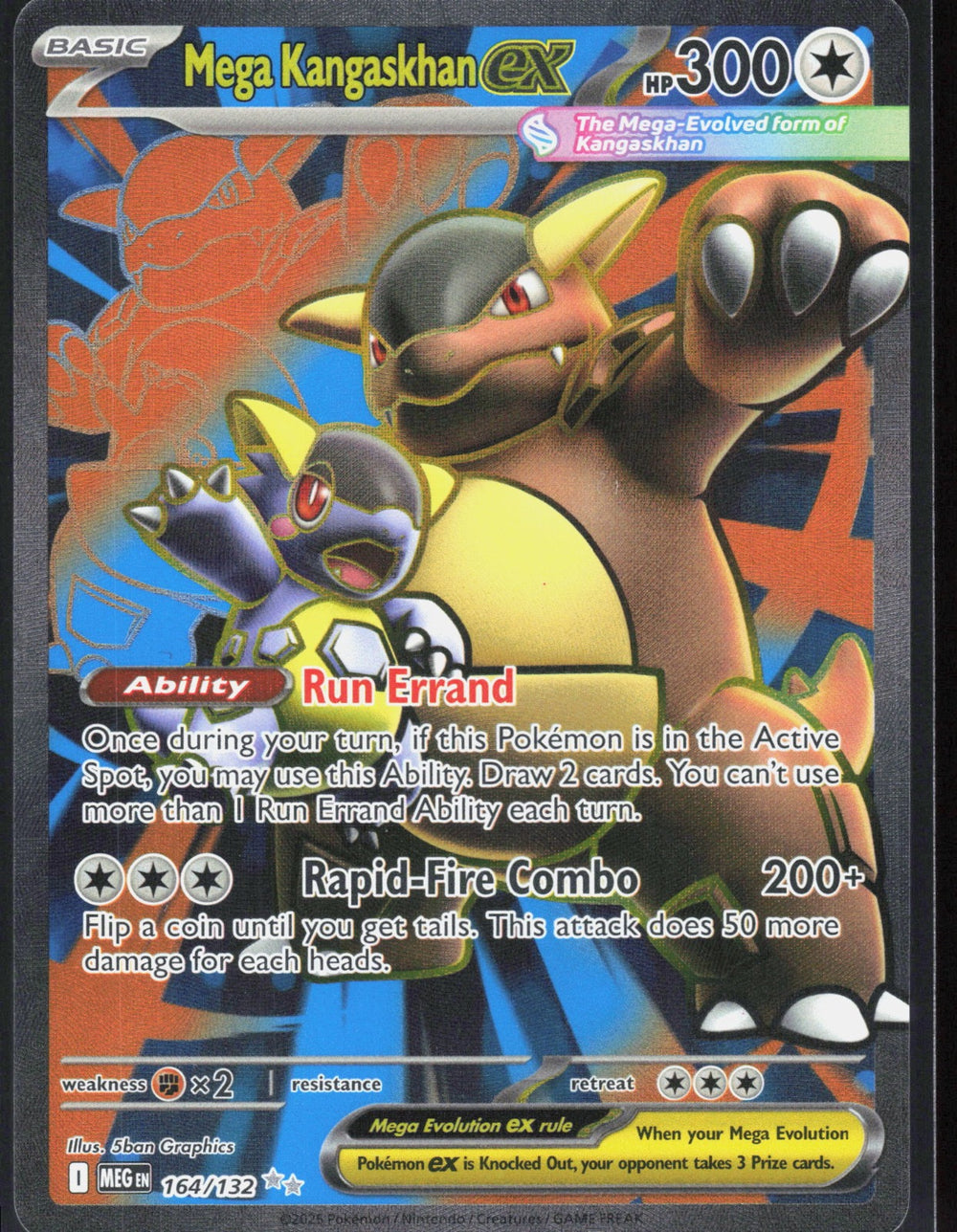 Mega Kangaskhan ex - ME01: Mega Evolution 164/132