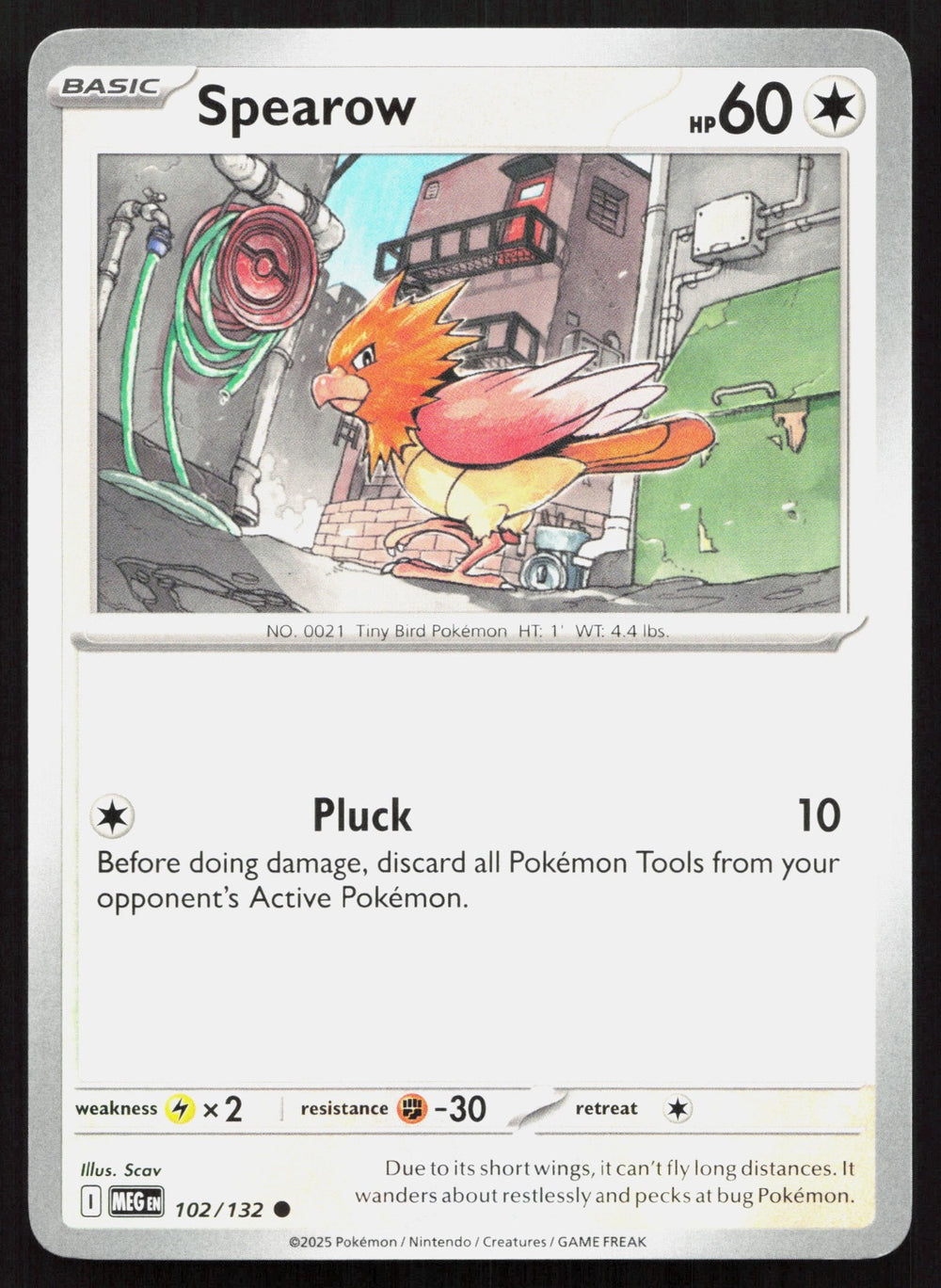 Spearow ME01: Mega Evolution 102/132