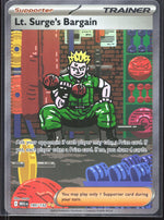 Lt. Surge's Bargain Special Illustration Rare ME01: Mega Evolution 185/132