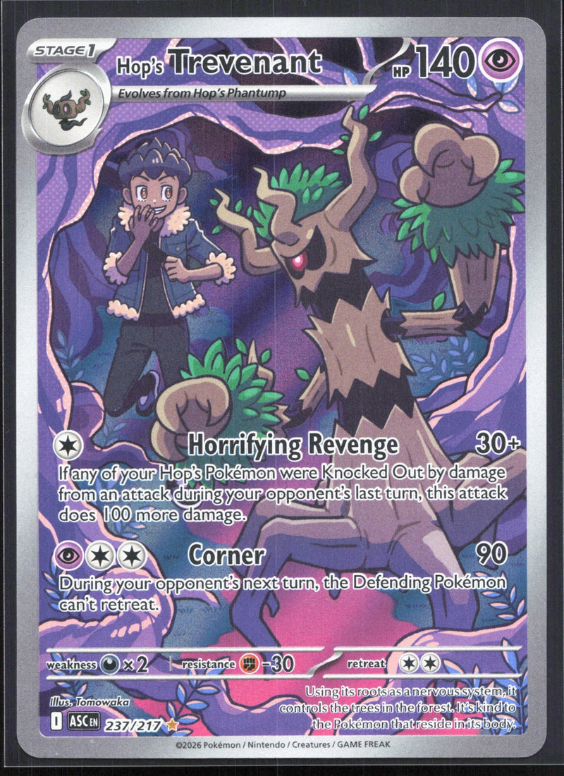 Hop's Trevenant Illustration Rare ME: Ascended Heroes 237/217