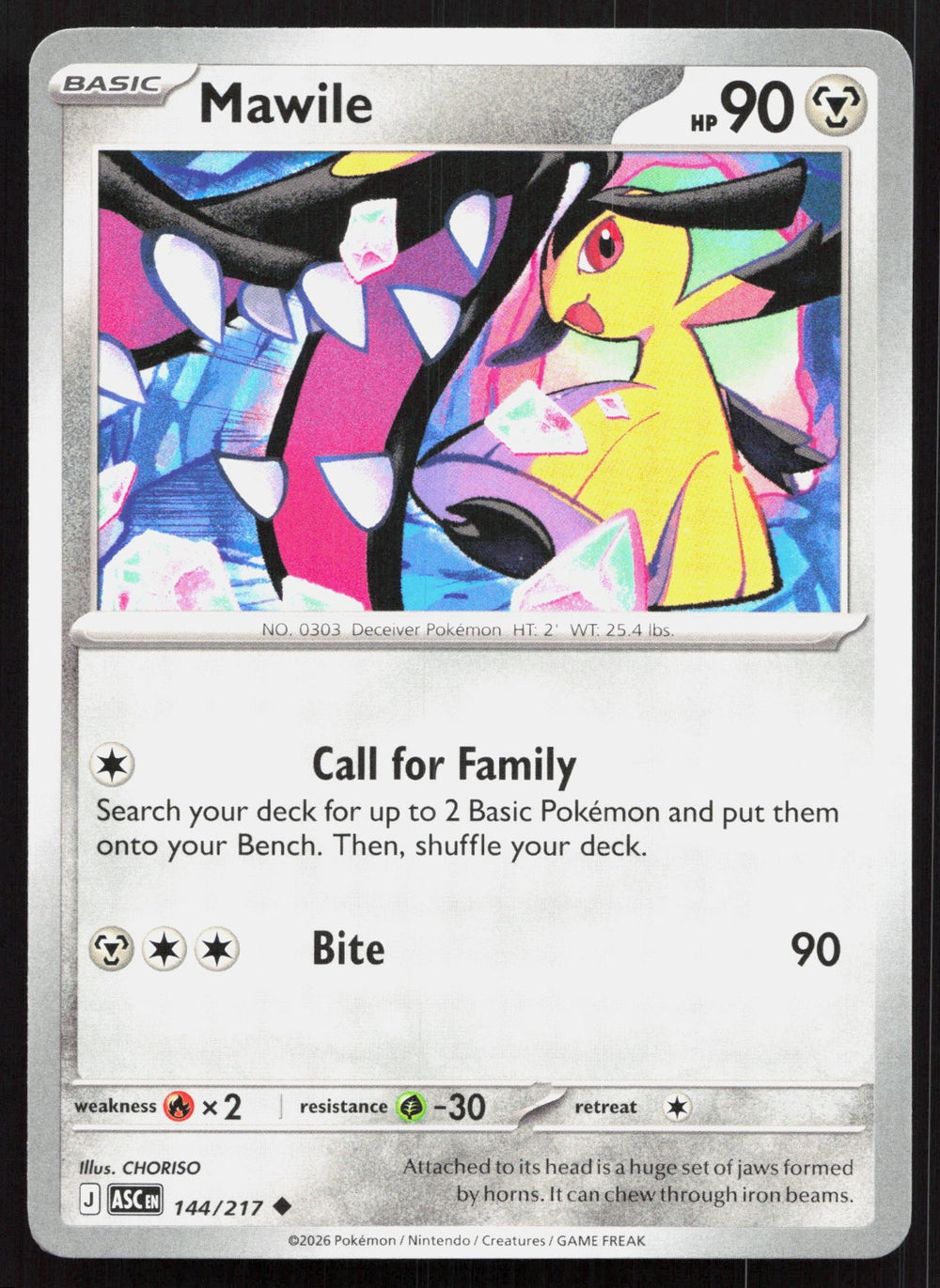 Mawile ME: Ascended Heroes 144/217