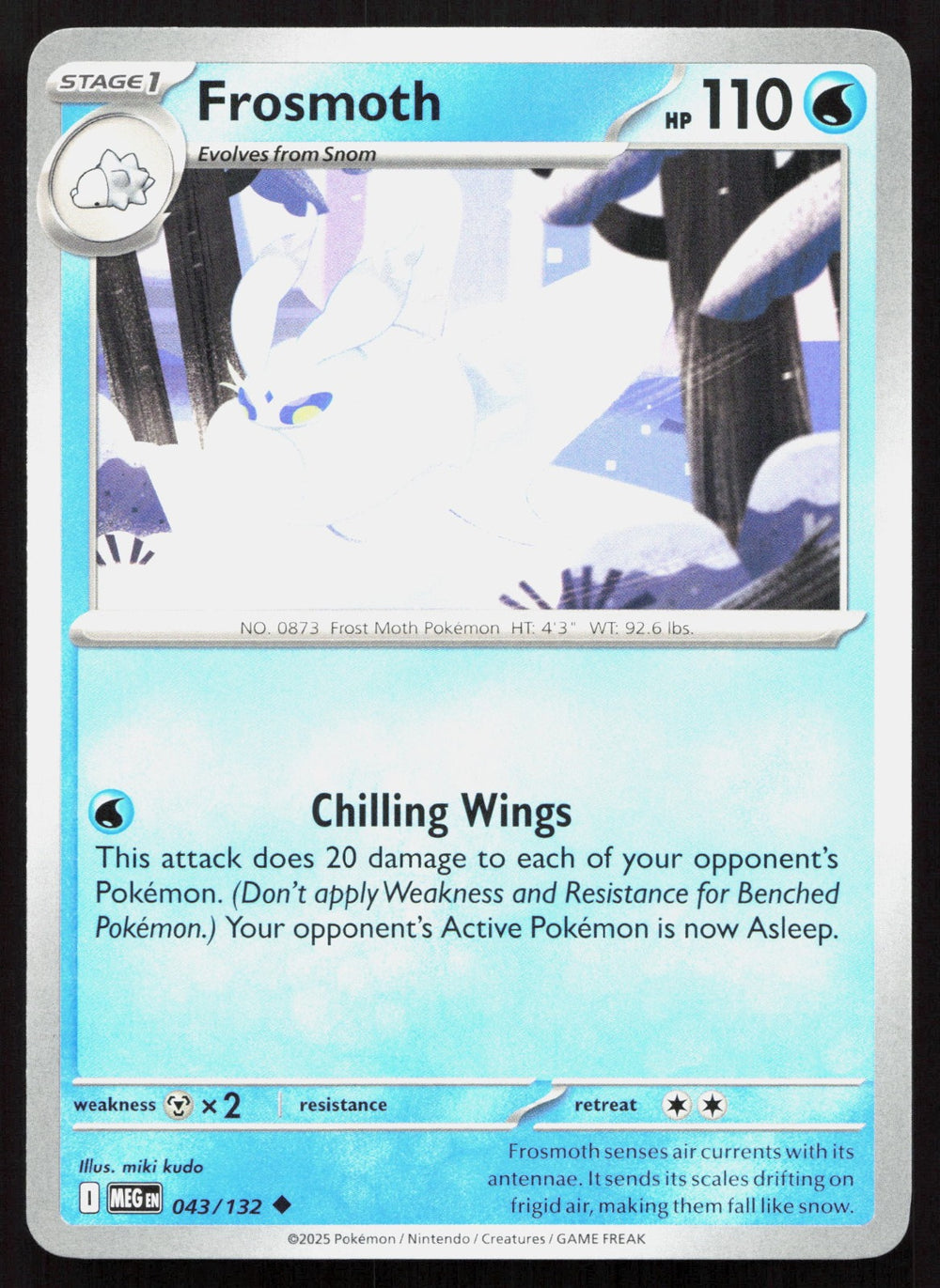 Frosmoth ME01: Mega Evolution 043/132