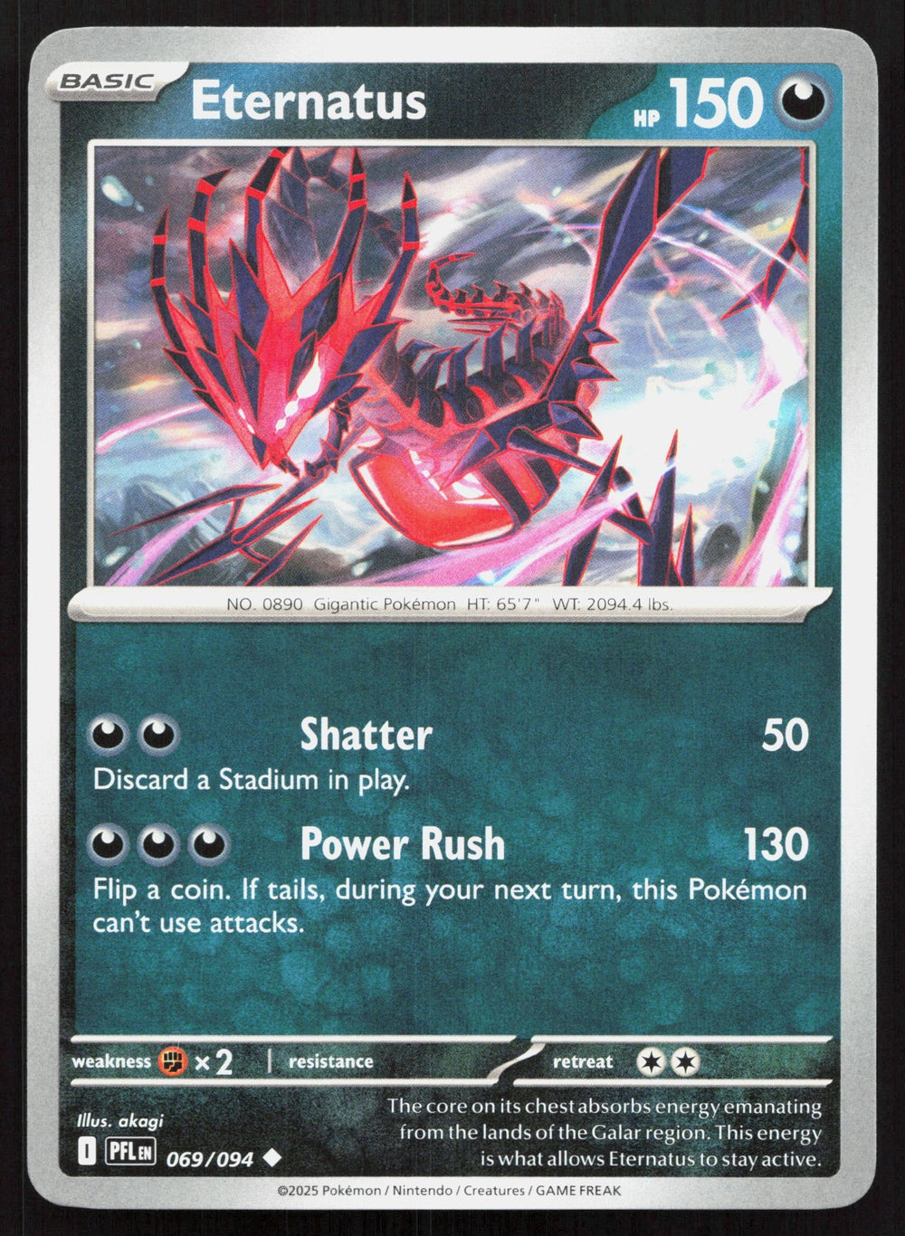 Eternatus ME02: Phantasmal Flames 069/094
