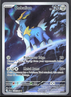Cobalion Illustration Rare SV: Black Bolt 144/086