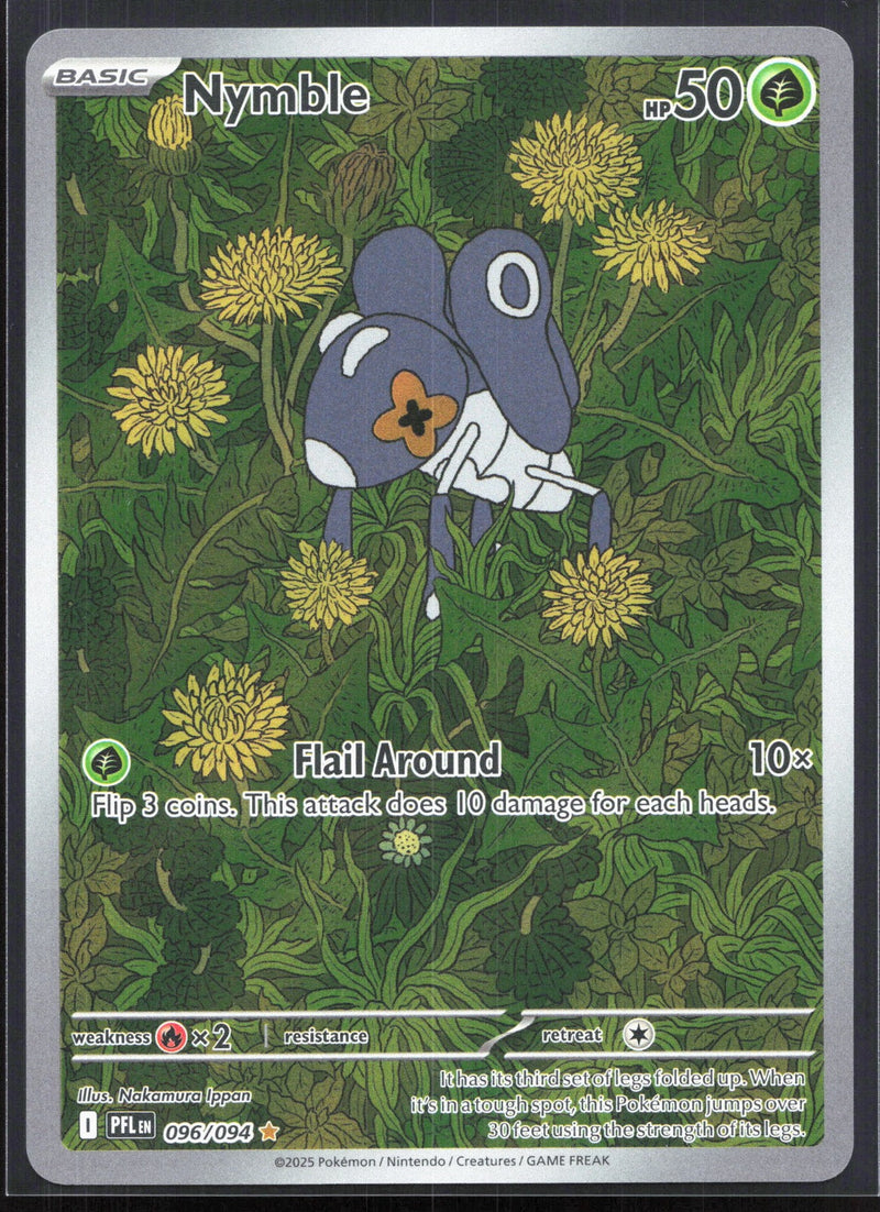 Nymble Illustration Rare ME02: Phantasmal Flames 096/094