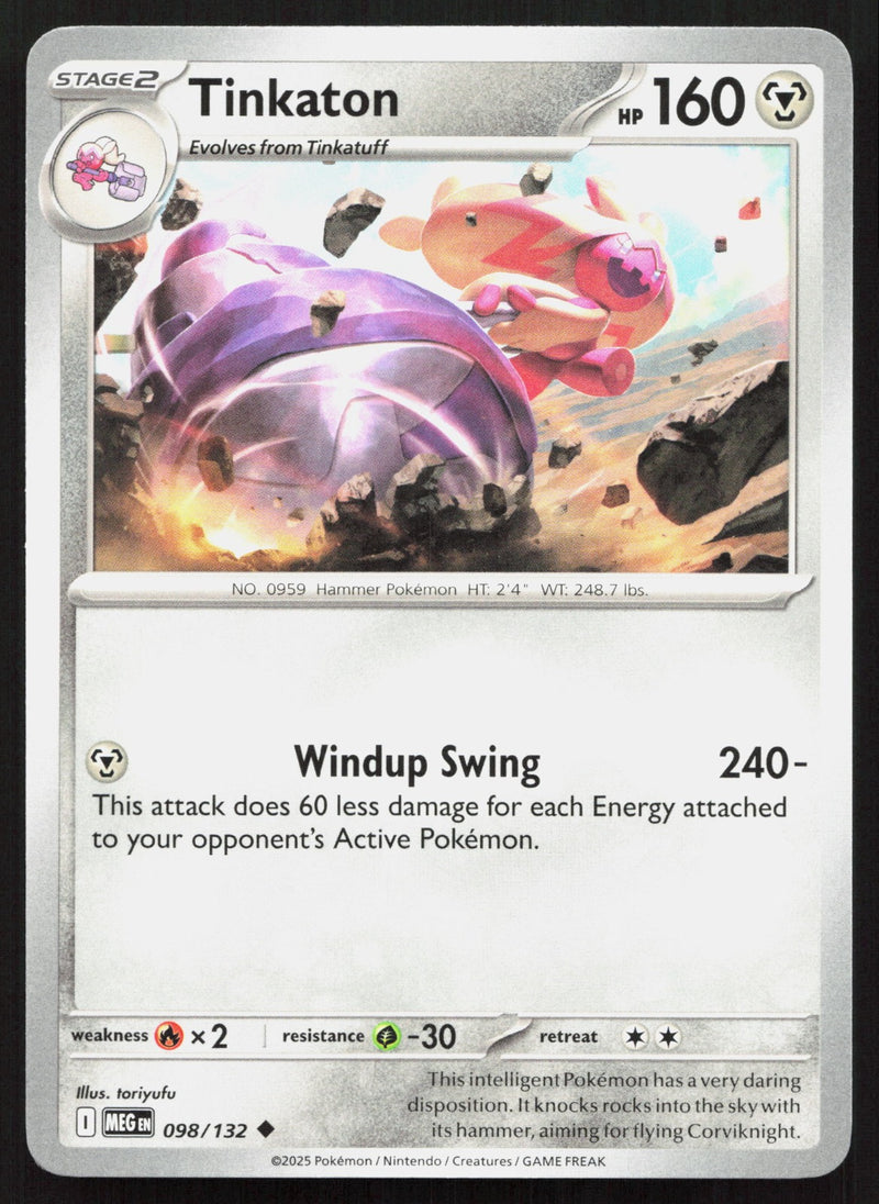 Tinkaton ME01: Mega Evolution 098/132