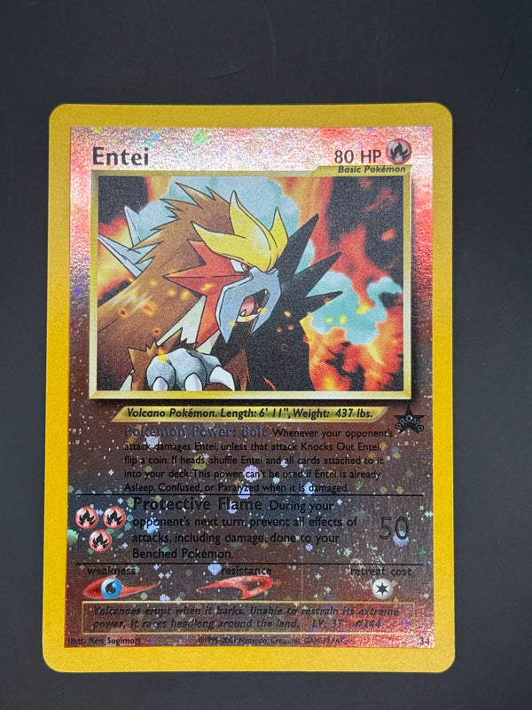 Entei Promo Black Star Promo 34