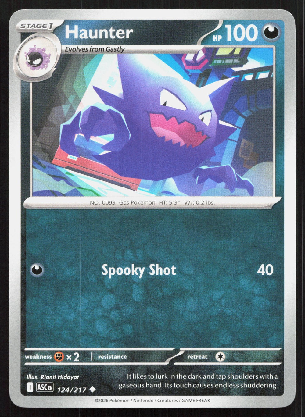 Haunter ME: Ascended Heroes 124/217