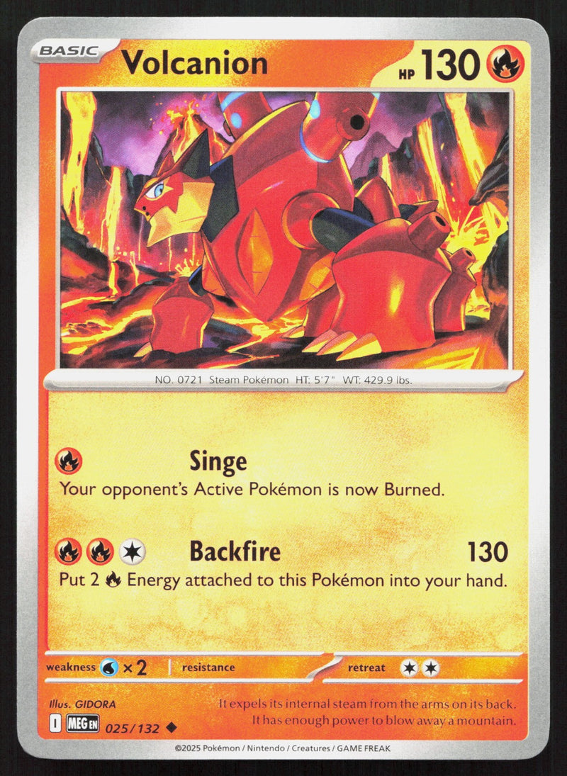 Volcanion ME01: Mega Evolution 025/132